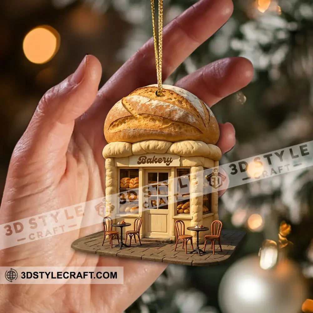 Bakery Shop Home Decor Christmas Ornament Personalized Ornament Ornament