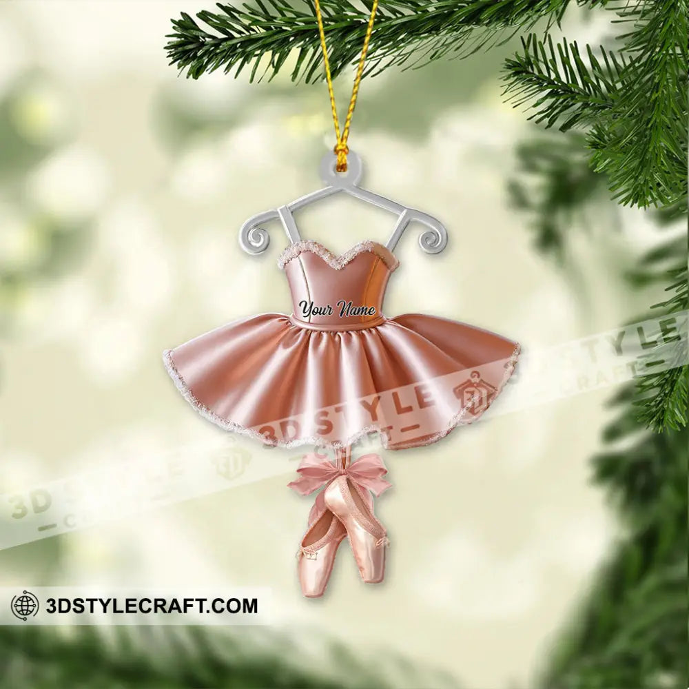 Ballet Home Decor Christmas Ornament Personalized Ornament Ornament
