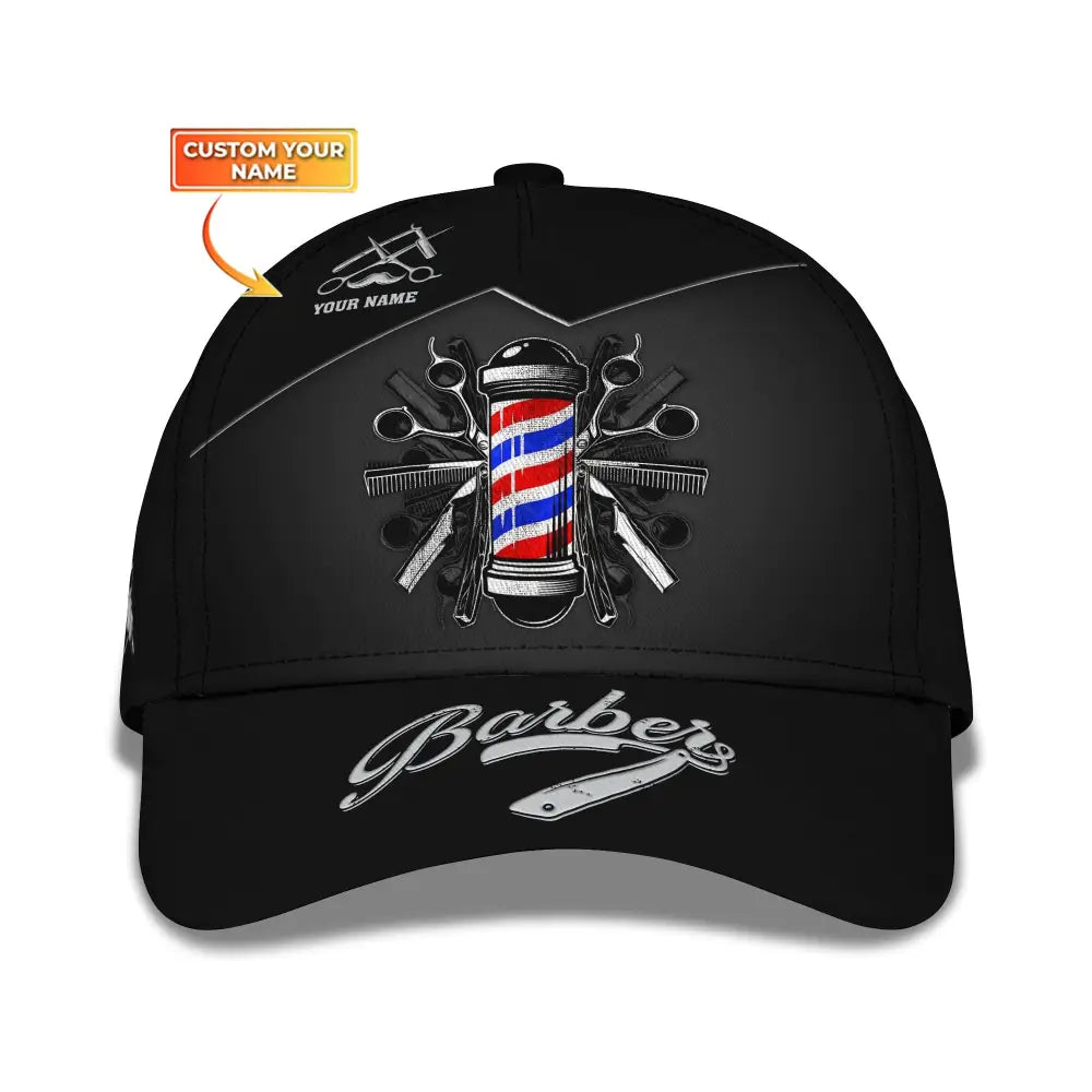 Barber Classic Cap Hairstylist Hat Unisex T-Shirt