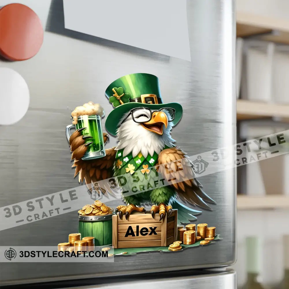 Cheer Patrick’s Day Fridge Magnet - Personalized