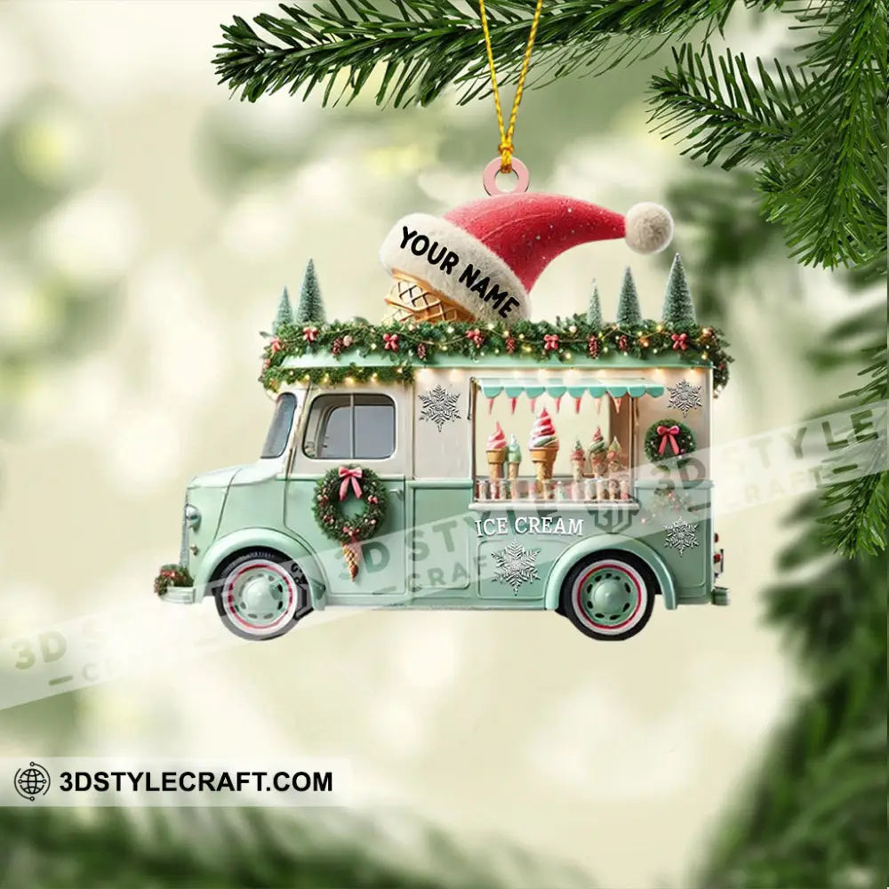 Christmas Car Home Decor Ornament Personalized