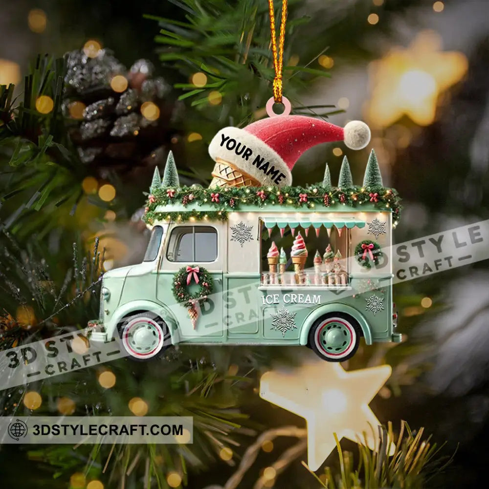 Christmas Car Home Decor Ornament Personalized