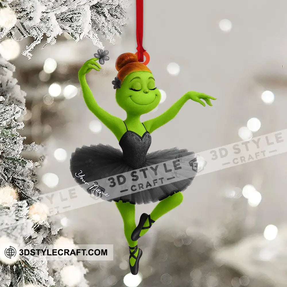Christmas ELF Ballet Home Decor Christmas Ornament Personalized Ornament Ornament