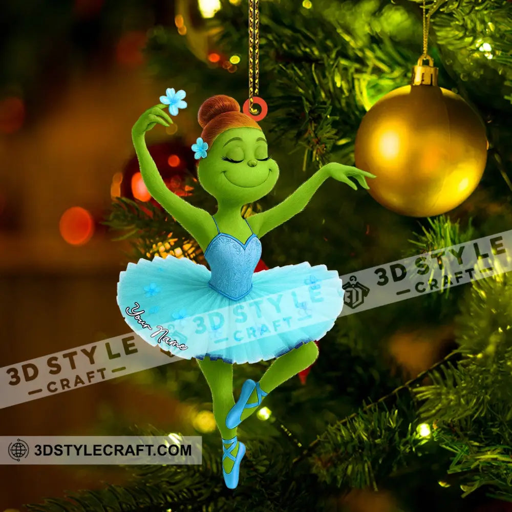 Christmas ELF Ballet Home Decor Christmas Ornament Personalized Ornament Ornament