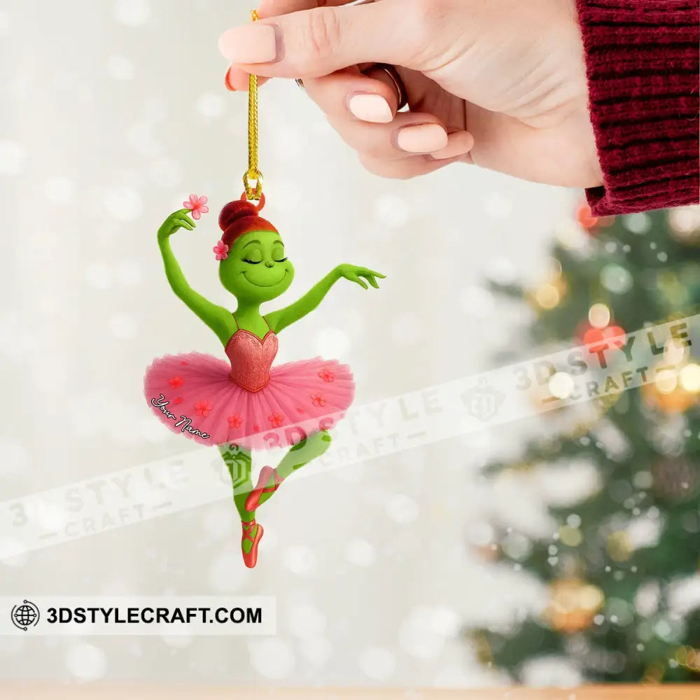 Christmas ELF Ballet Home Decor Christmas Ornament Personalized Ornament Ornament