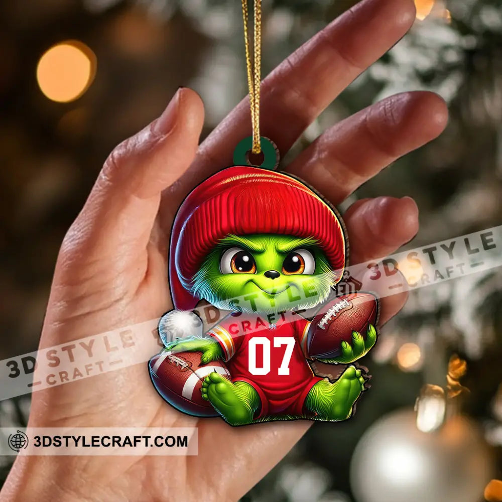 Christmas Gift Custom Ornament Stink Rugby