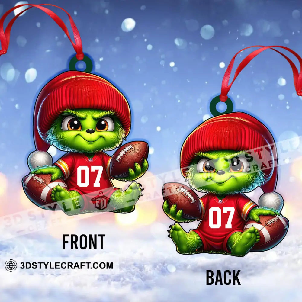 Christmas Gift Custom Ornament Stink Rugby