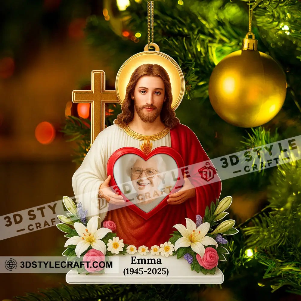 Christmas Jesus Home Decor Christmas Ornament Personalized Ornament Ornament