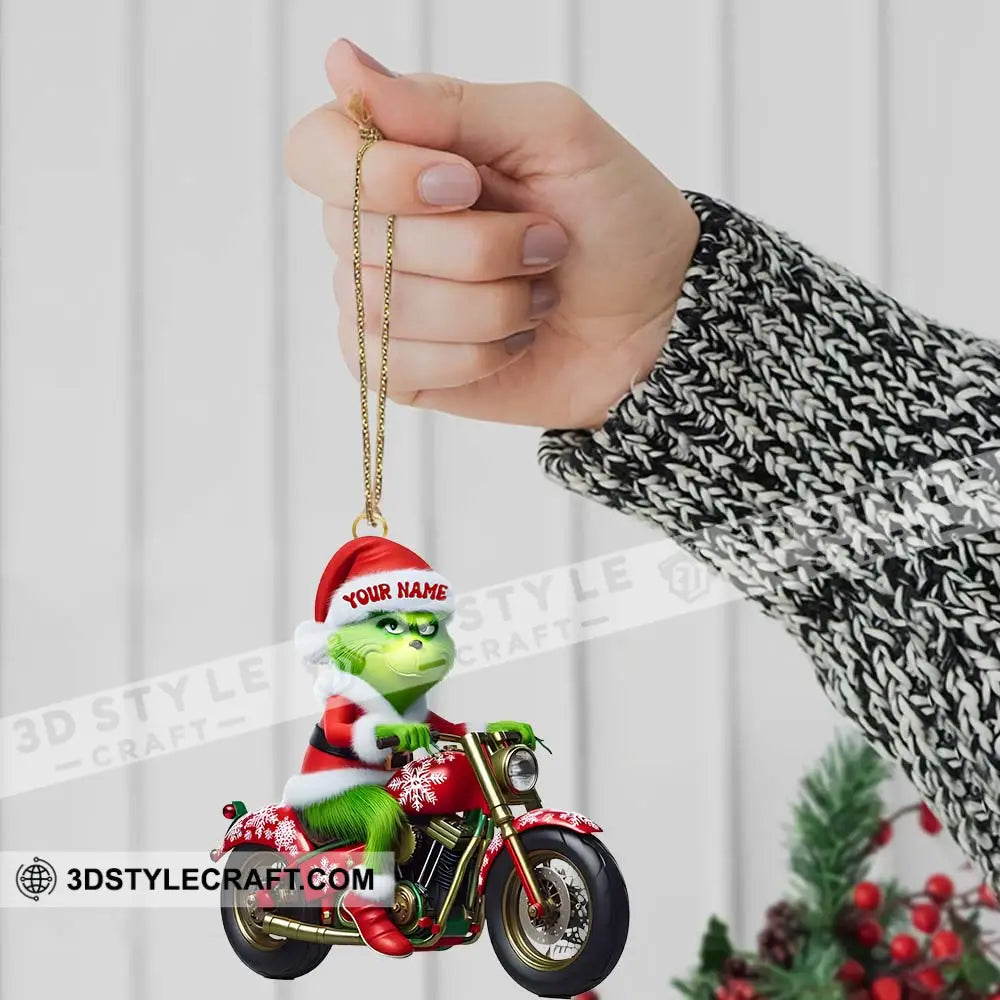 Christmas Rider ELF Home Decor Christmas Ornament Personalized Ornament Ornament