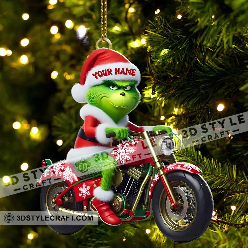 Christmas Rider ELF Home Decor Christmas Ornament Personalized Ornament Ornament