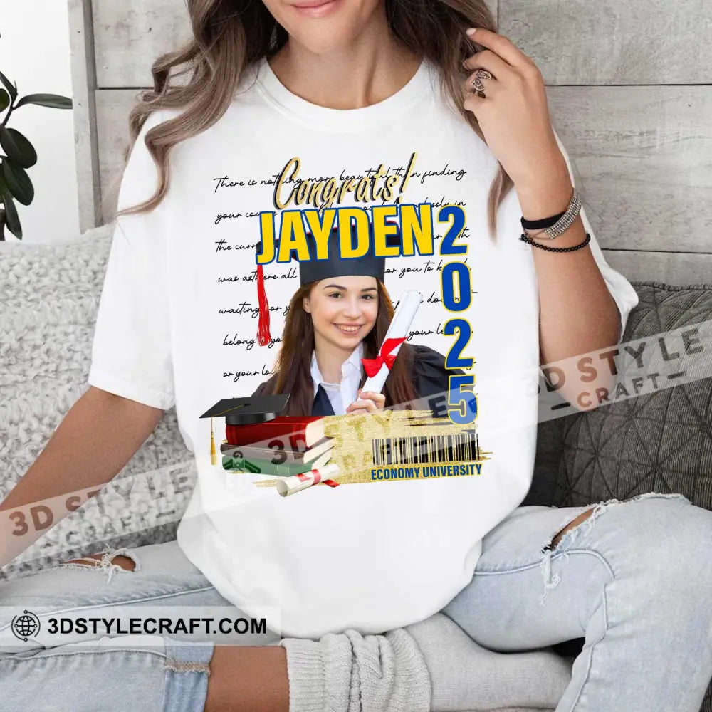 Congrats Graduation - Personalized T-Shirt Apparel