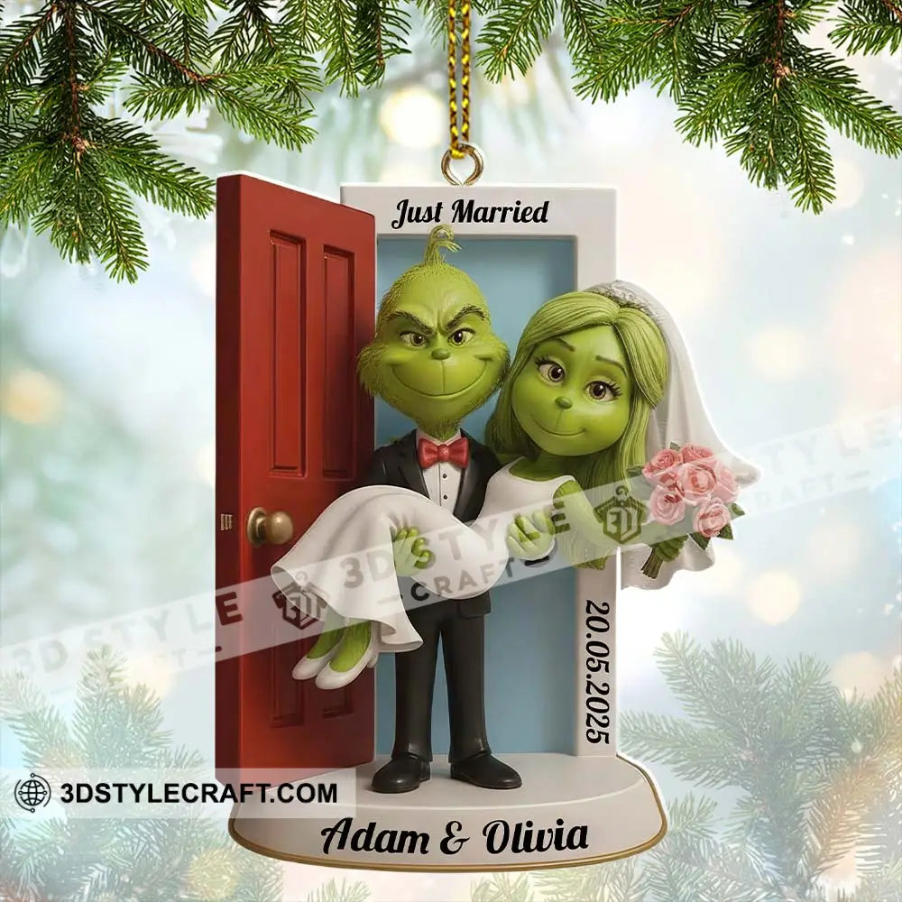 Couple Home Decor Christmas Ornament Personalized Ornament Ornament