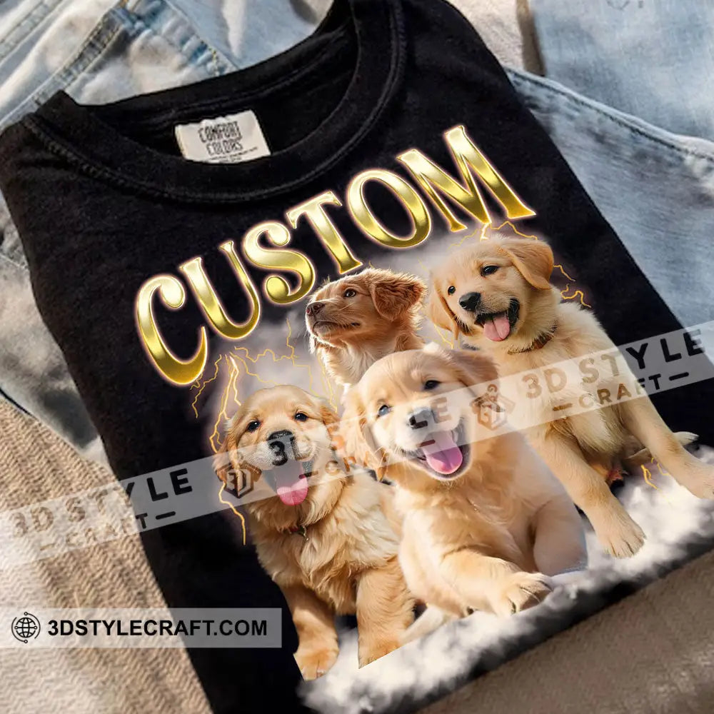 Custom Background And Name Pet Lover Shirt - Personalized Hoodie Apparel