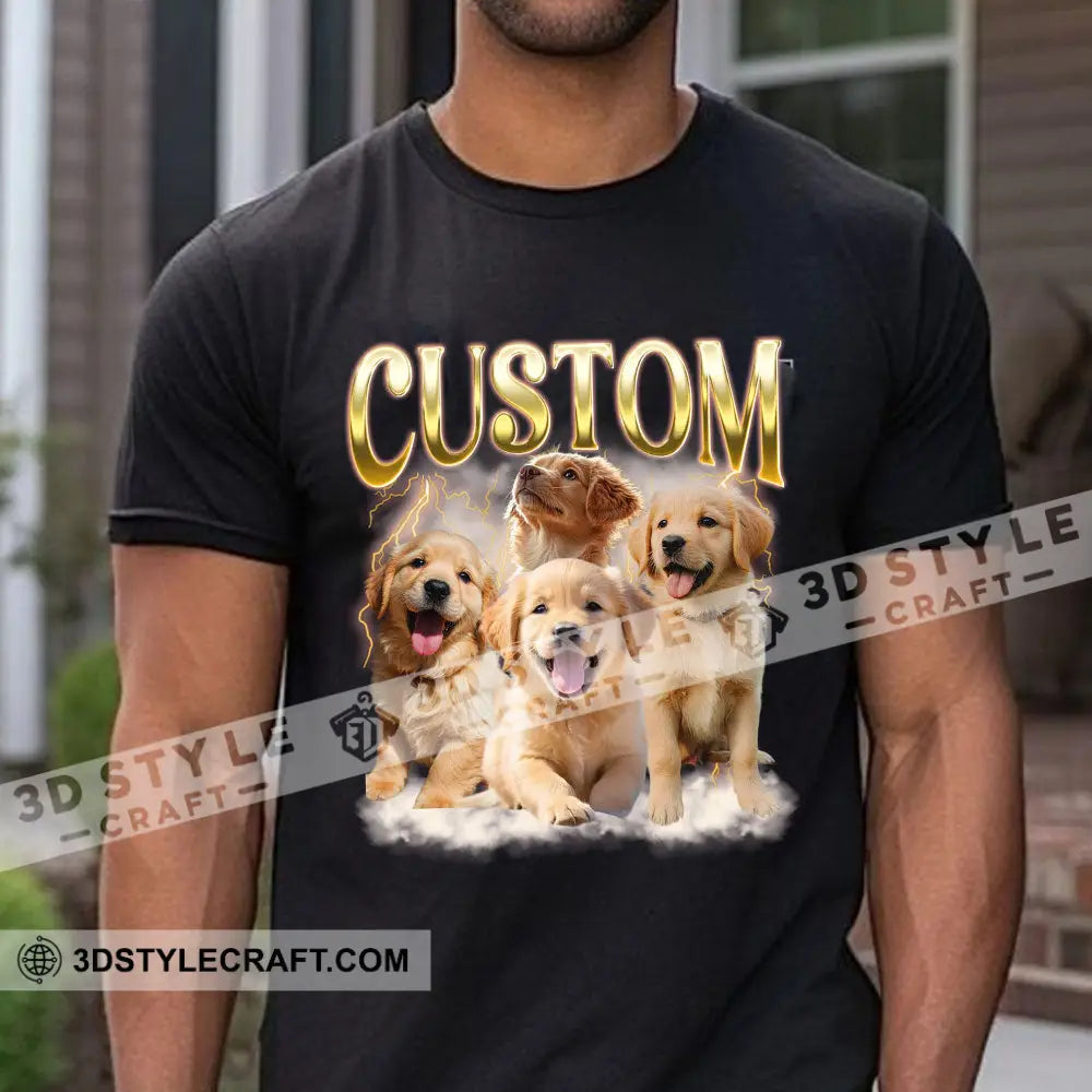 Custom Background And Name Pet Lover Shirt - Personalized Hoodie Apparel