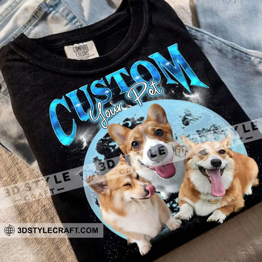 Custom Background And Name Pet Lover Shirt - Personalized Sweatshirt Apparel