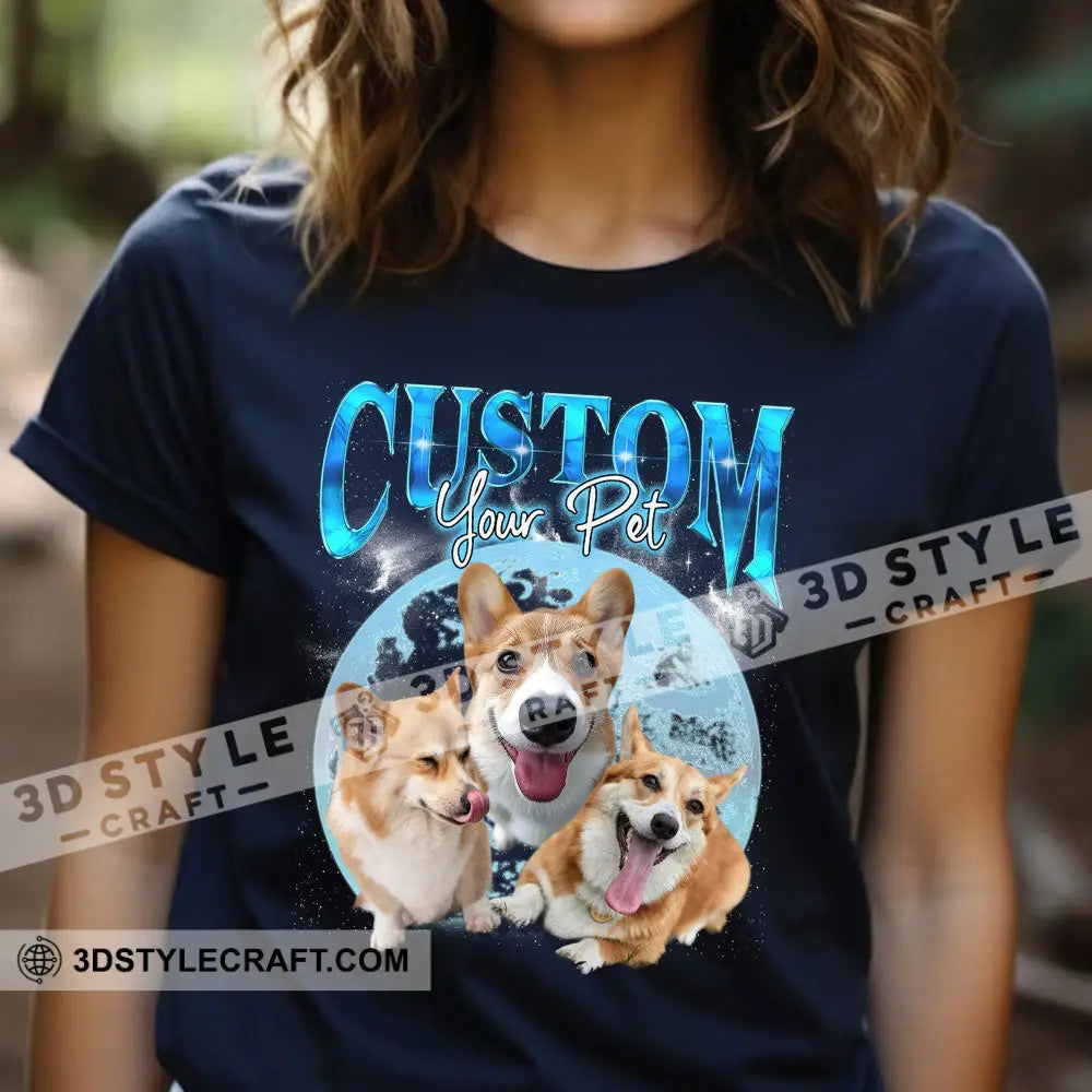 Custom Background And Name Pet Lover Shirt - Personalized Sweatshirt Apparel