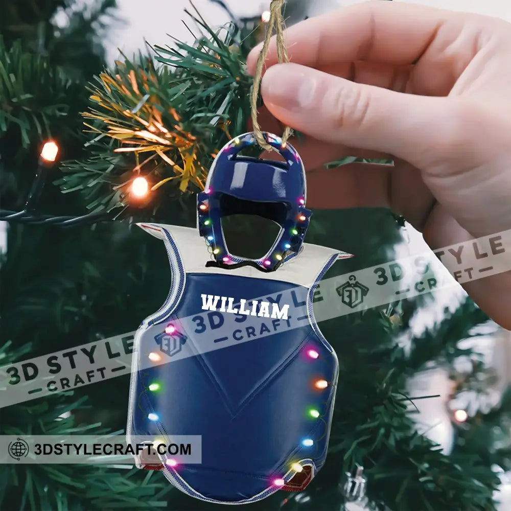 Custom Ornament Martial Armor Vest Christmas Decor