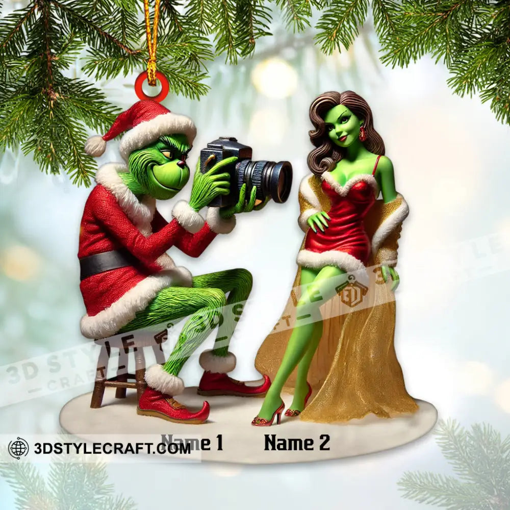 Elf Home Decor Christmas Ornament Personalized