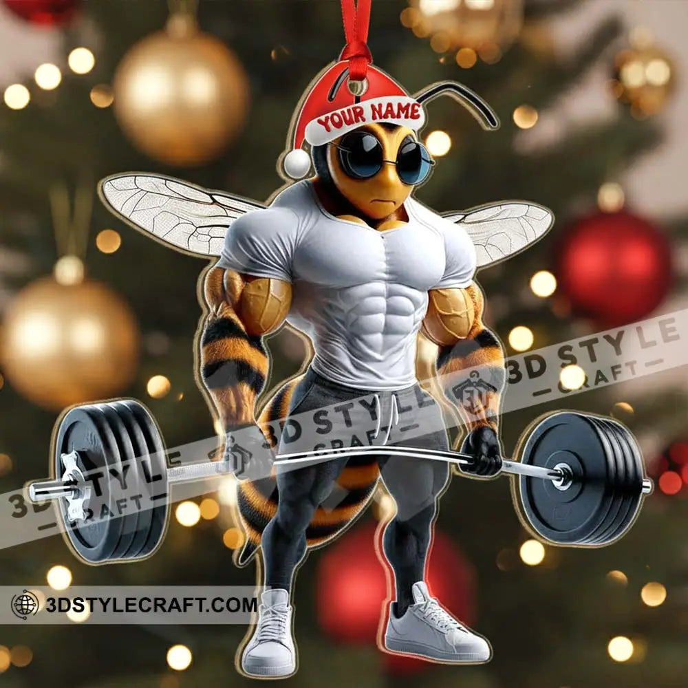 Gymer Home Decor Christmas Ornament Personalized Ornament Ornament