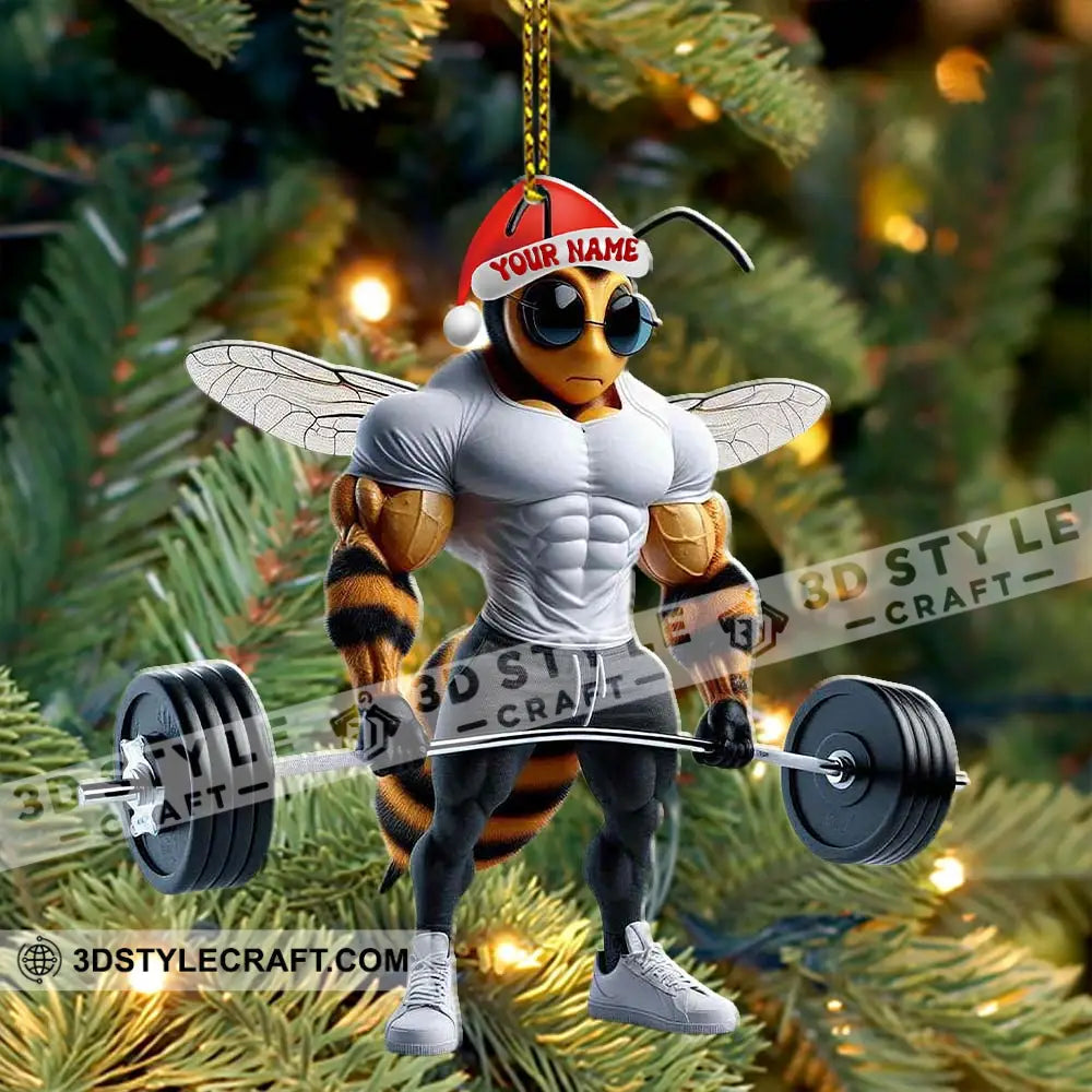 Gymer Home Decor Christmas Ornament Personalized Ornament Ornament