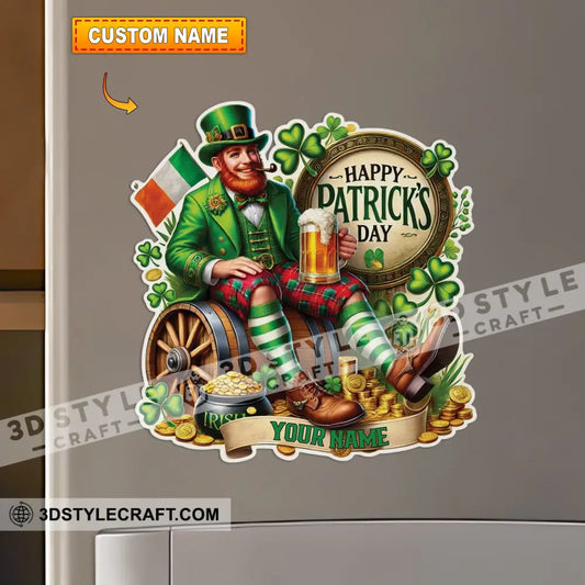 Happy St Patrick’s Day Fridge Magnet - Personalized