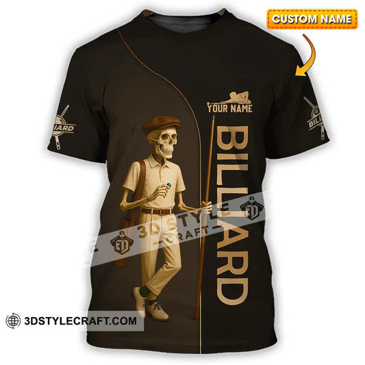Men Shirt - Custom Billiards Shirt T-shirt