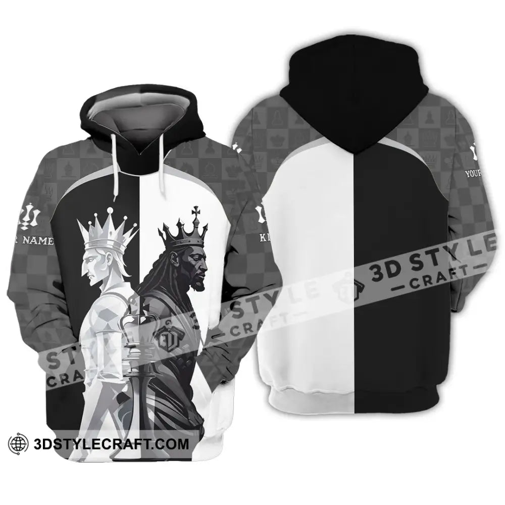 Men Shirt - Custom King Of Chess Shirt Hoodie / S T-shirt