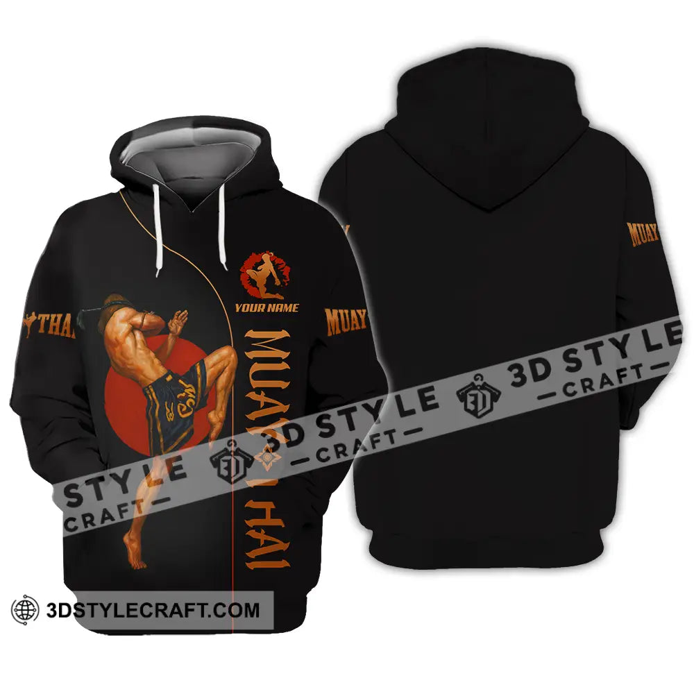 Men Shirt - Custom Let’s Fight Muay Thai Sport Shirt Hoodie / S T-shirt