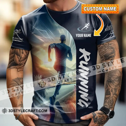 Men Shirt - Custom Running Lover Shirt T-shirt