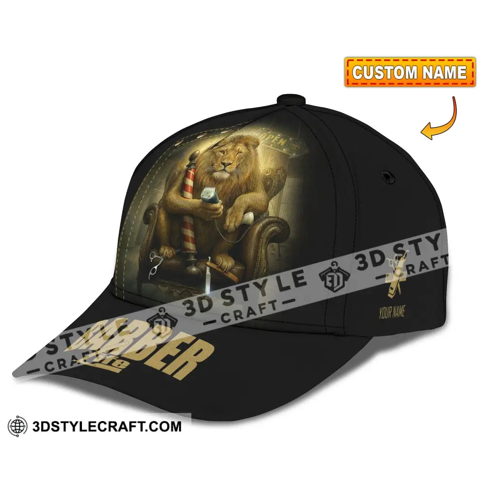 Personalized Cap Customized Barber Life Classic Cap CLASSIC CAP / UNIVERSAL FIT Cap