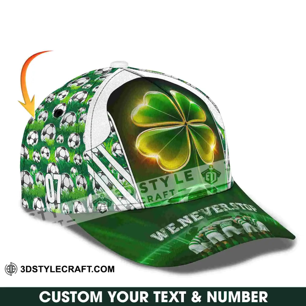 Personalized Cap Customized We Never Stop Sport Classic Cap CLASSIC CAP / UNIVERSAL FIT Cap