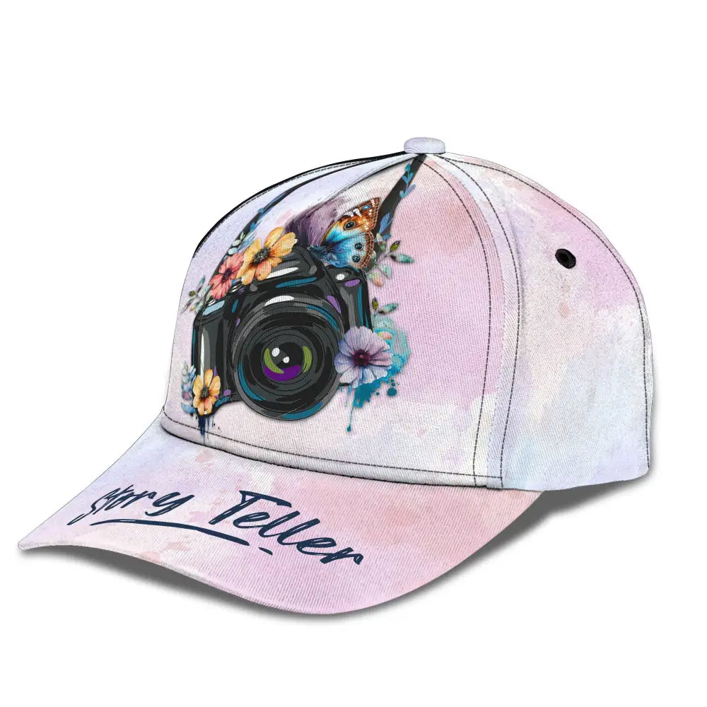 Photographer Classic Cap Story Teller Hat T-Shirt