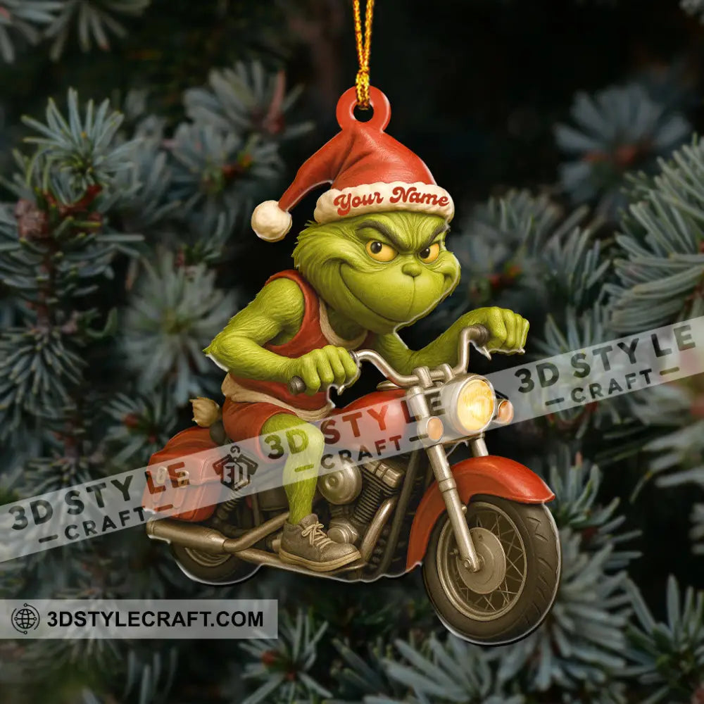 Racing ELF Home Decor Christmas Ornament Personalized Ornament Ornament