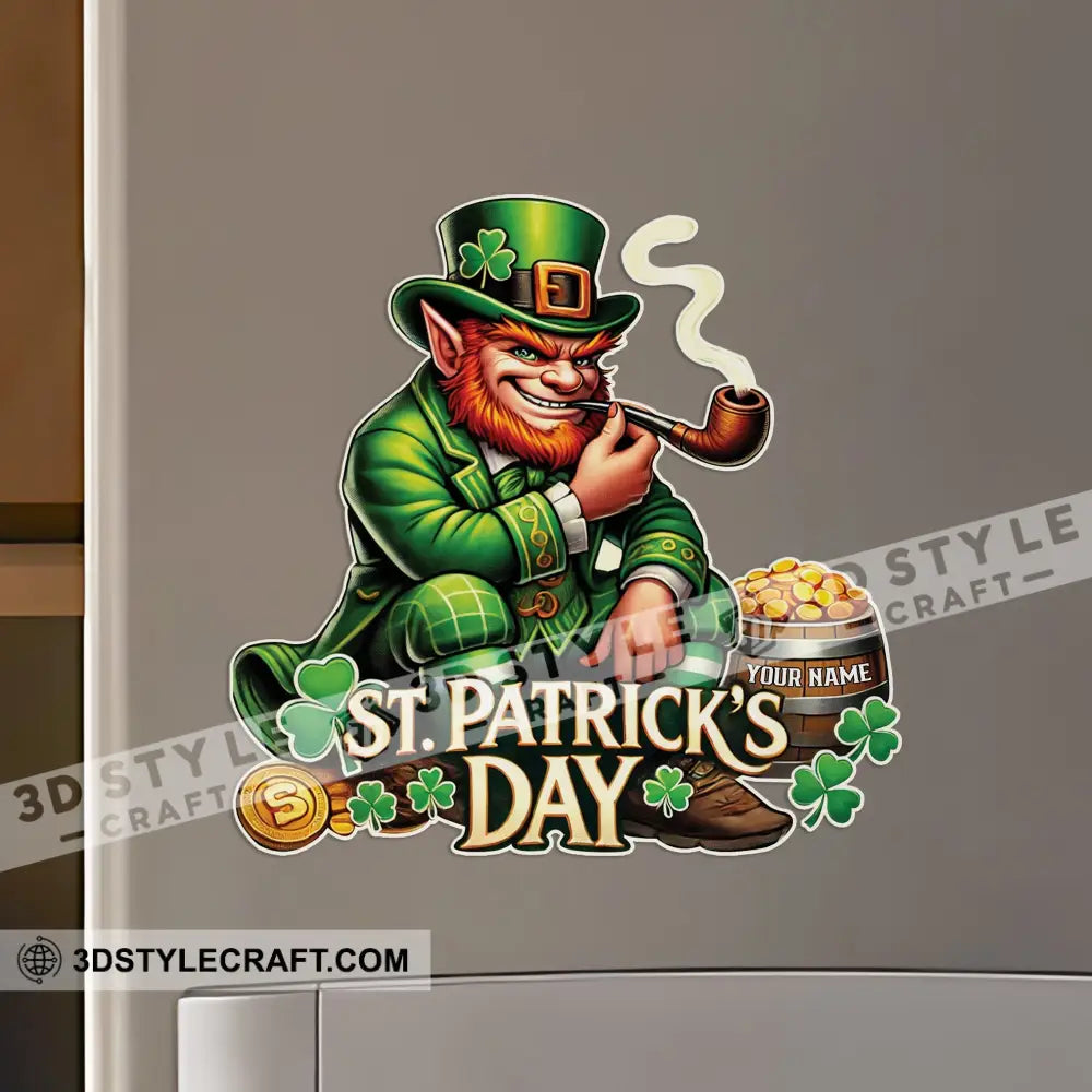 St.patrick’s Day Fridge Magnet - Personalized 3.54’’ / 1 Piece