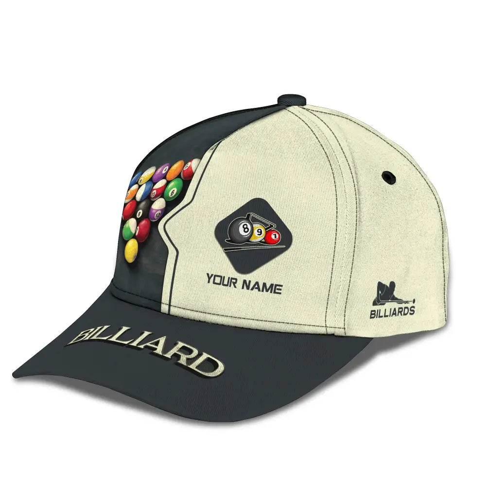 Unisex Cap Personalized Billiards Classic Hat Gift For Lovers T-Shirt