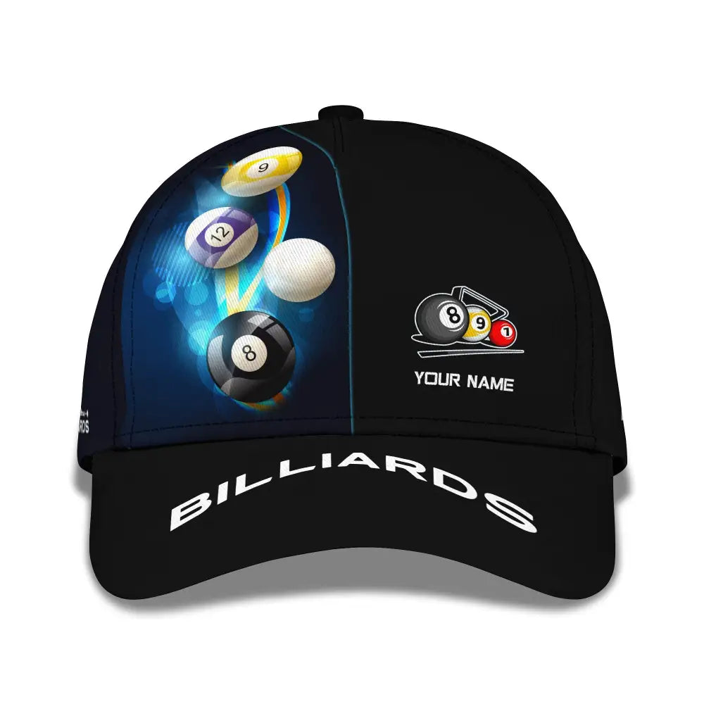 Unisex Cap Personalized Billiards Classic Hat Gift For Lovers T-Shirt