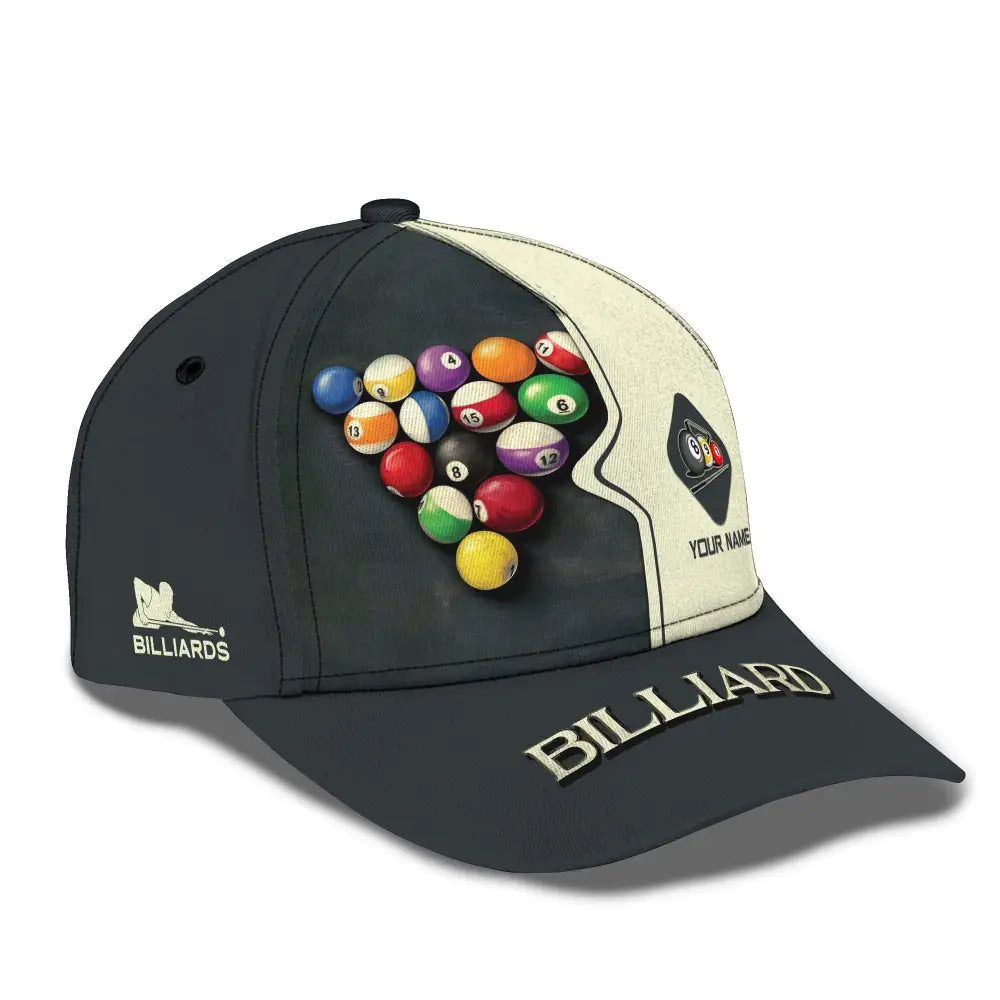Unisex Cap Personalized Billiards Classic Hat Gift For Lovers T-Shirt