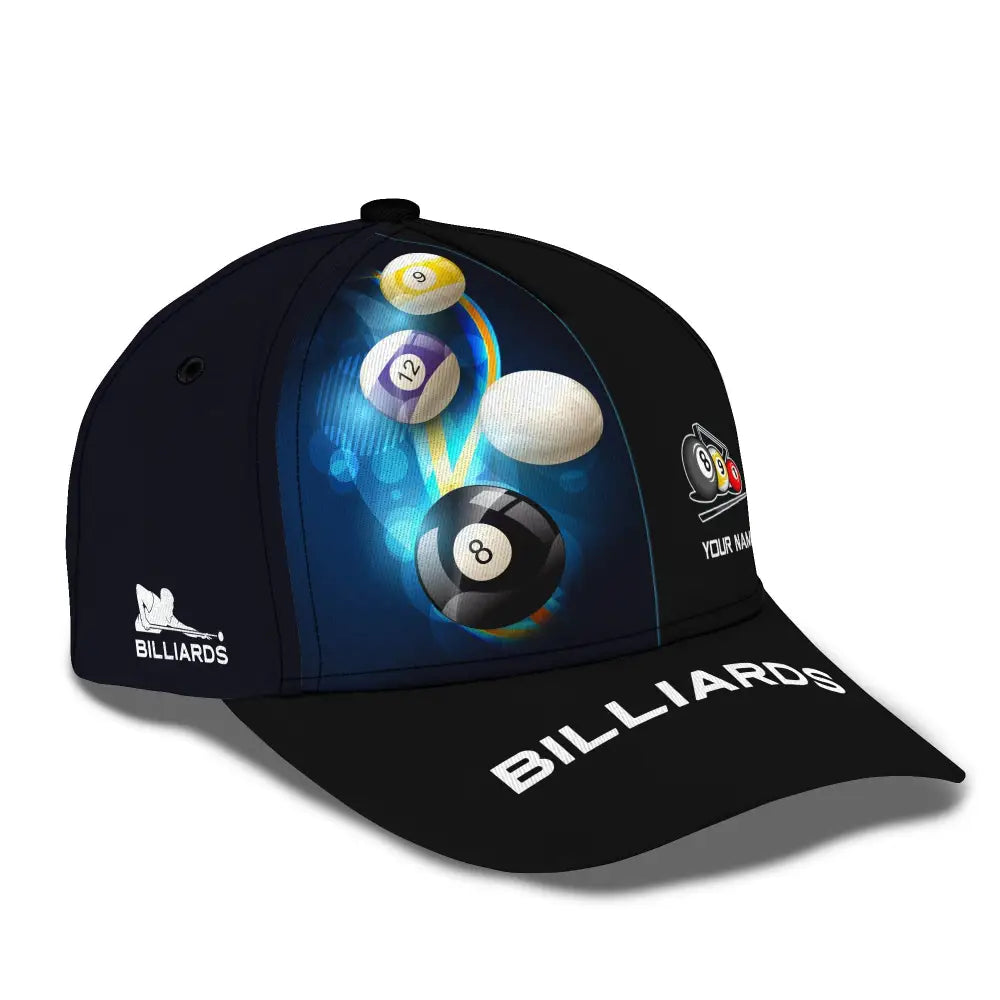 Unisex Cap Personalized Billiards Classic Hat Gift For Lovers T-Shirt