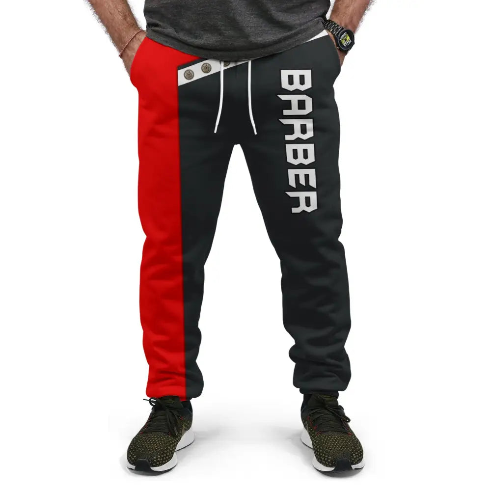 Unisex Clothing Barber Jogger Sportwear Pant For Men And Women Pants