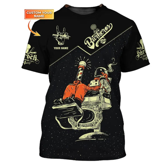 Unisex Shirt Barber For Hairstylists T-Shirt / S