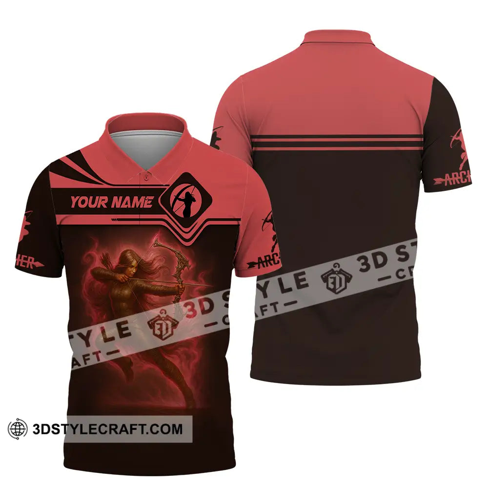 Unisex Shirt Custom Archery Shirt Polo Shirt / S T shirt