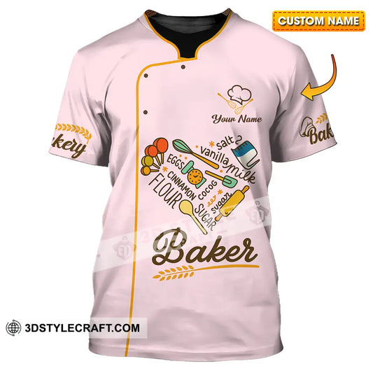 Unisex Shirt Custom Baker Shirt T shirt