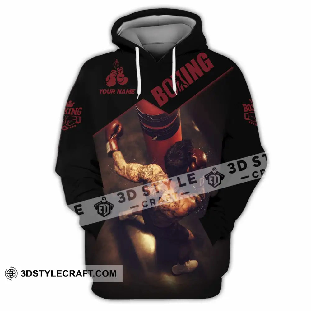 Unisex Shirt - Custom Boxing Shirt Hoodie / S T-shirt
