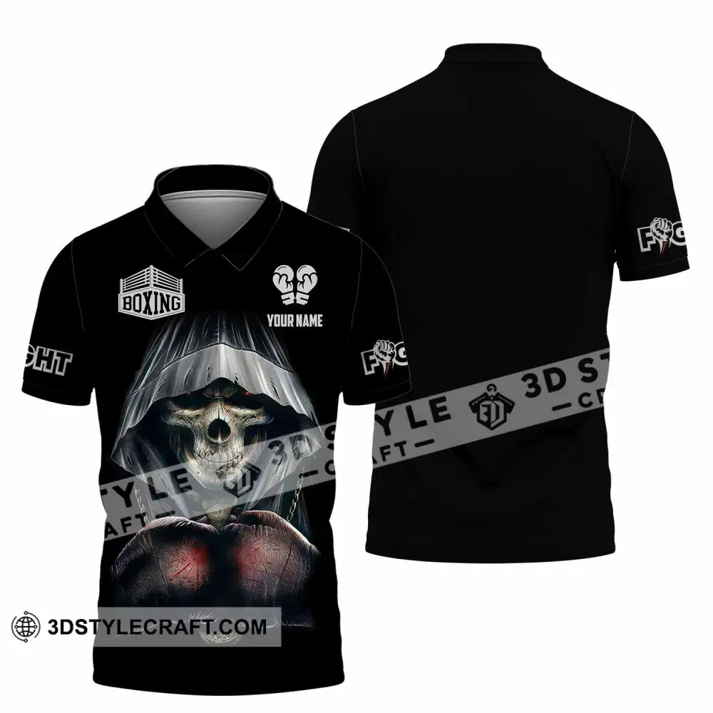Unisex Shirt - Custom Boxing Shirt Polo Shirt / S T-shirt