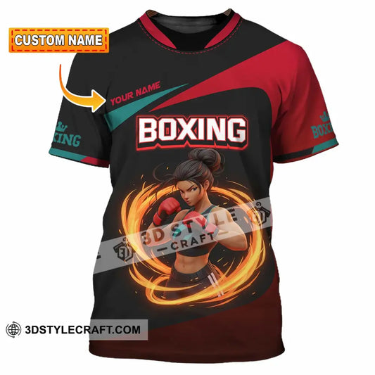 Unisex Shirt Custom Boxing Sport Shirt T shirt