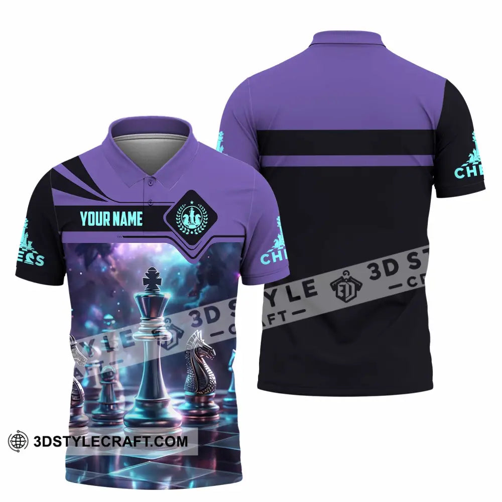 Unisex Shirt - Custom Chess Player Shirt Polo Shirt / S T-shirt