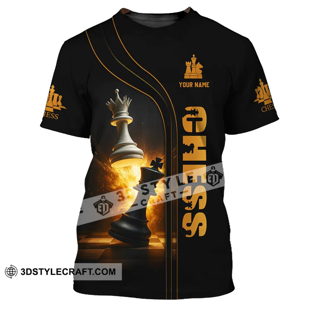 Unisex Shirt Custom Chess Player Shirt T Shirt / S T shirt