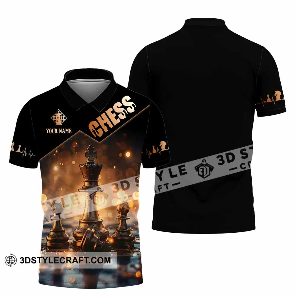 Unisex Shirt - Custom Chess Shirt Polo Shirt / S T-shirt