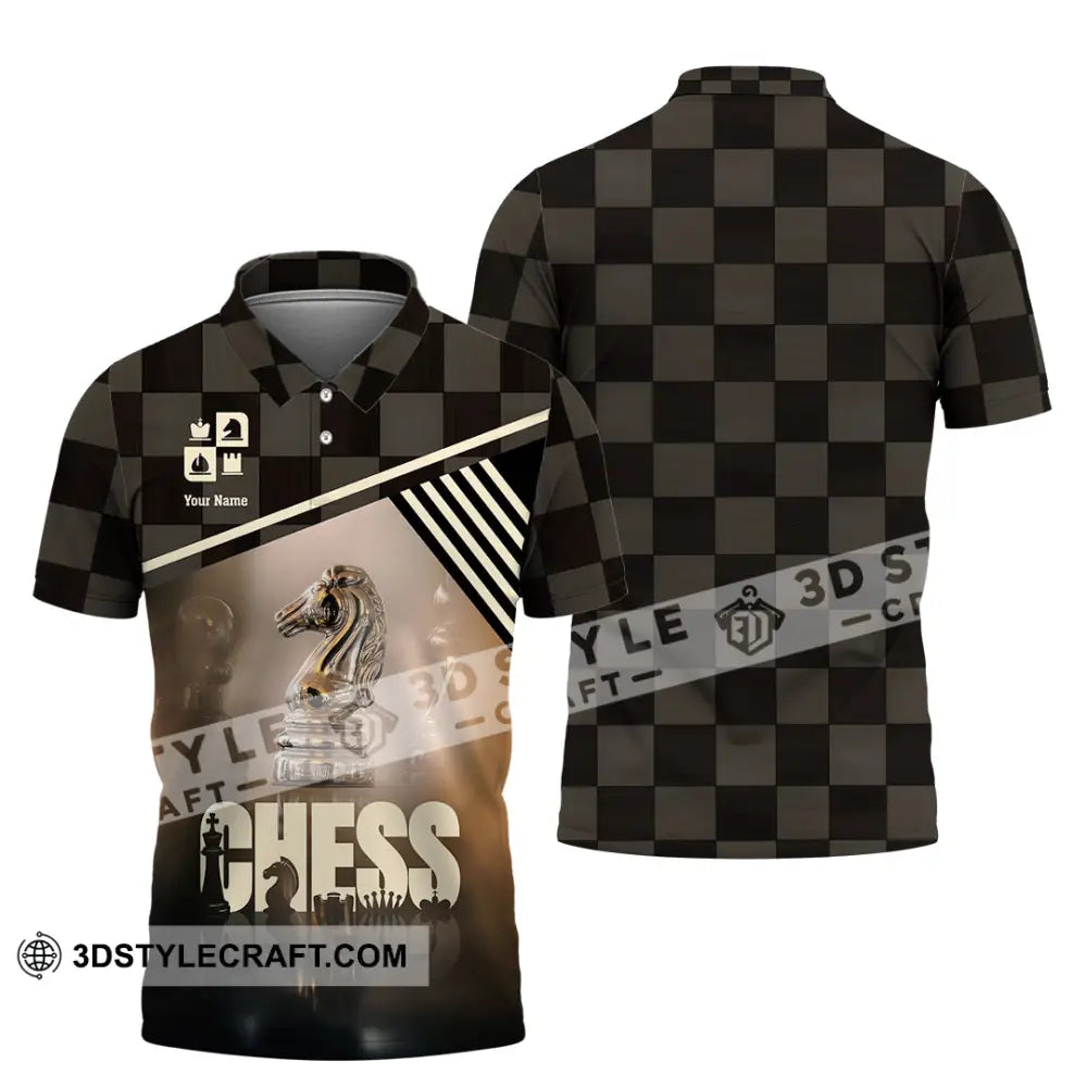 Unisex Shirt Custom Chess Shirt Polo Shirt / S T shirt