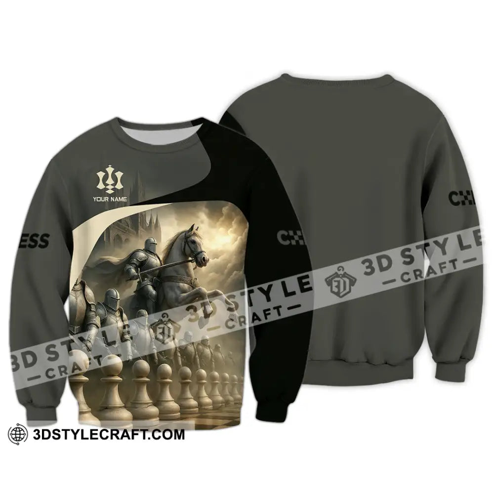 Unisex Shirt - Custom Chess Sport Shirt Long Sleeve / S T-shirt